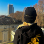 Load image into Gallery viewer, BEEBAD BEANIE BLACK
