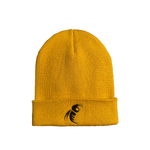 Load image into Gallery viewer, BEEBAD Beanie Mustard Front
